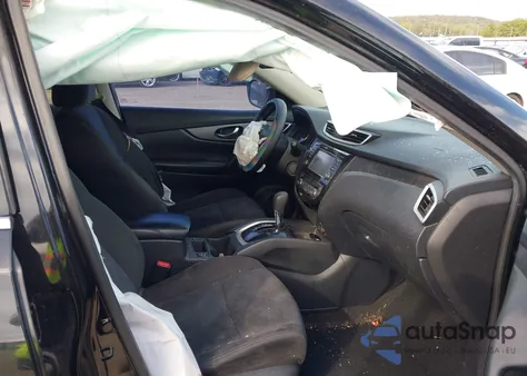 2015 Nissan Rogue Sv из США, поврежденный, VIN KNMAT2MT9FP543794